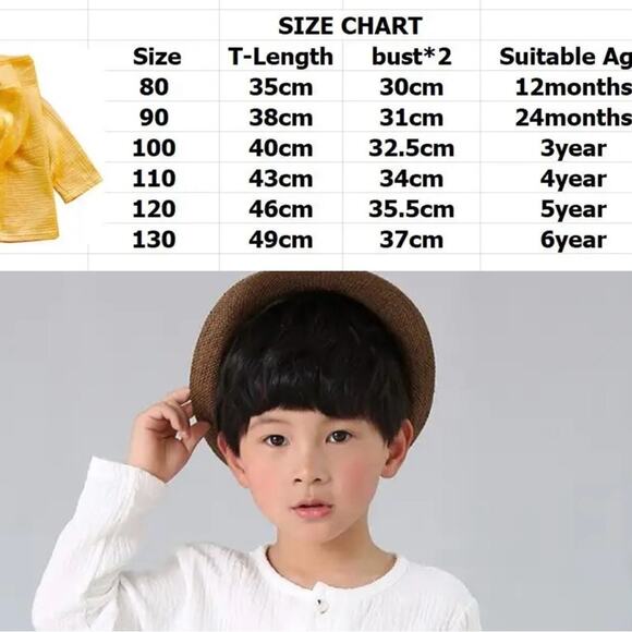 New kid’s long sleeved cotton shirt 5T - Picture 3 of 9